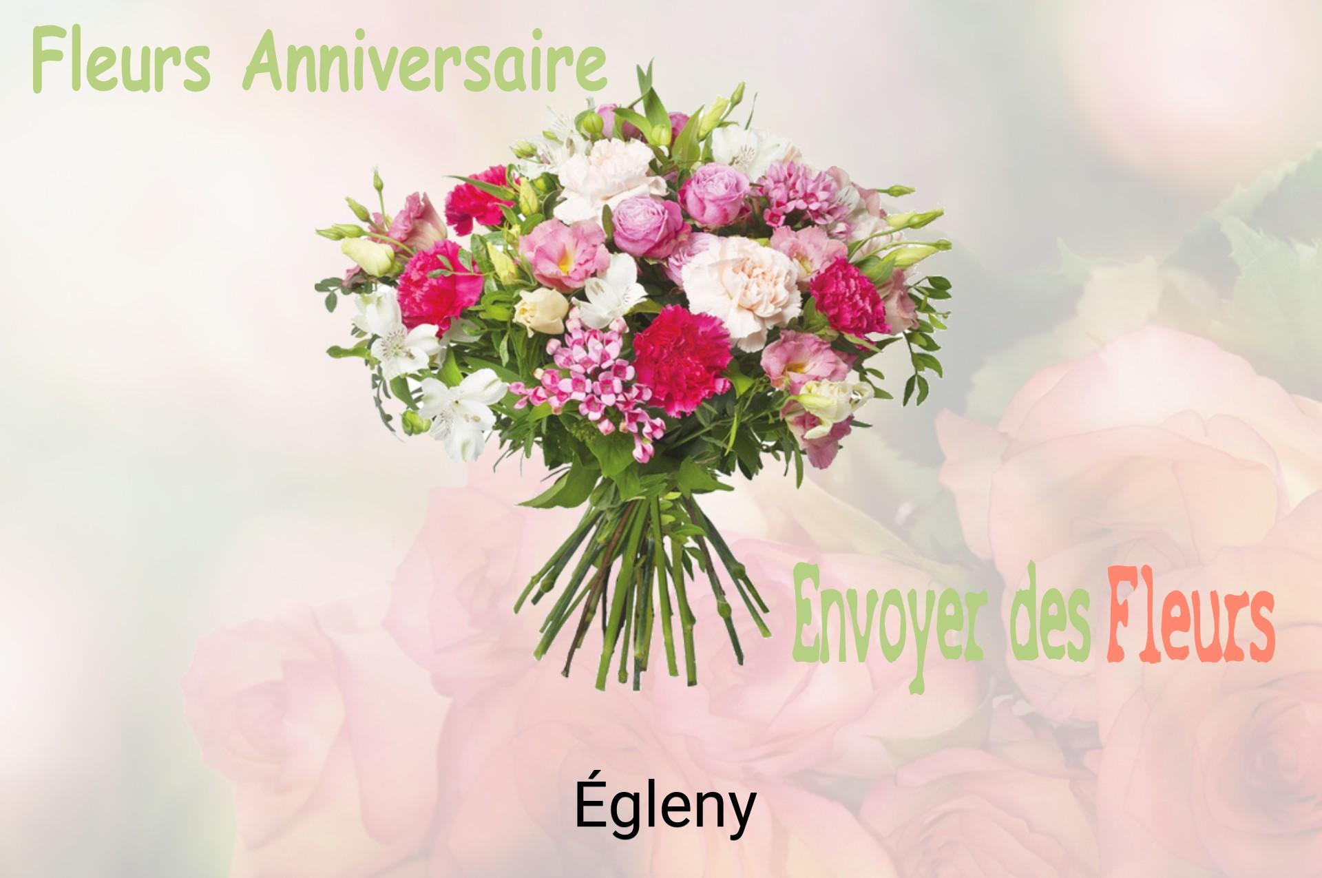 Bouquet de fleurs d’anniversaire livré à Égleny